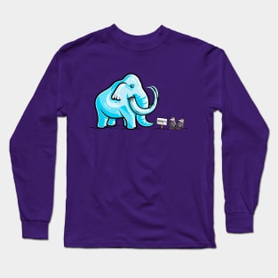 Mammoth Ice Sculpture Long Sleeve T-Shirt